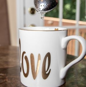 Love Mug & Heart Strainer